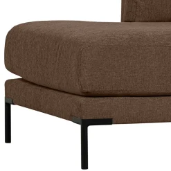 Wohnen Schwarze Möbel|Sofas*Rechtes Lounge-Element in Braun - Ravonia