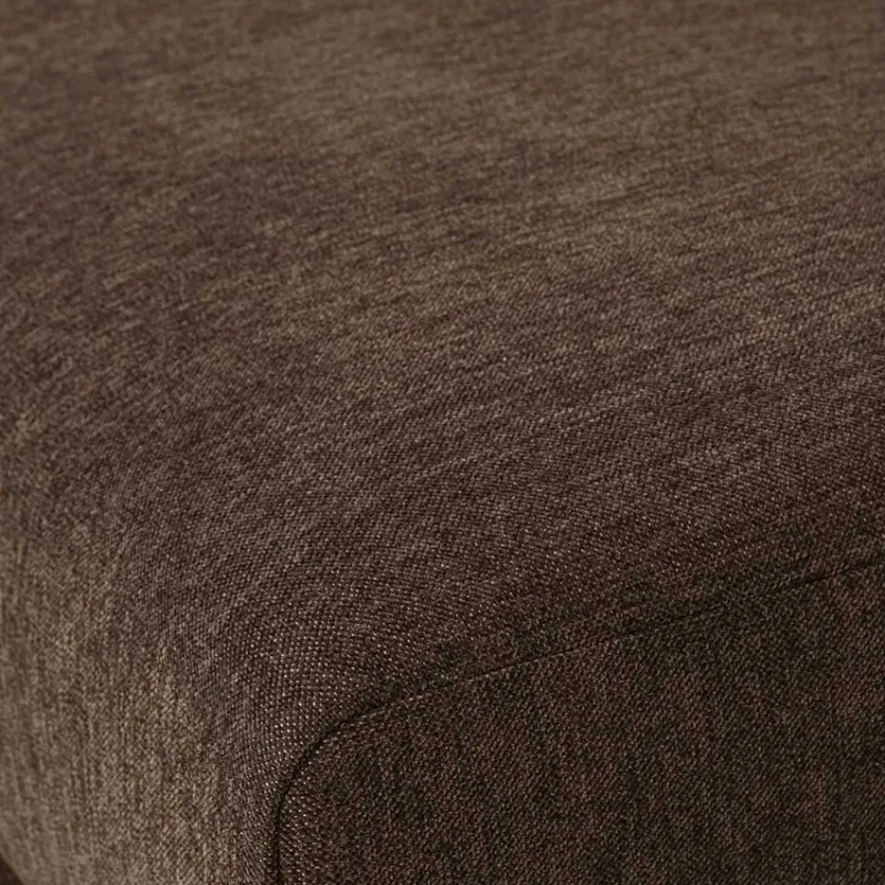 Wohnen Schwarze Möbel|Sofas*Rechtes Lounge-Element in Braun - Ravonia