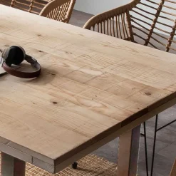 Wohnen Naturholzmöbel|Massivholzmöbel*Recyclingholz Tisch aus Fichte - Notana