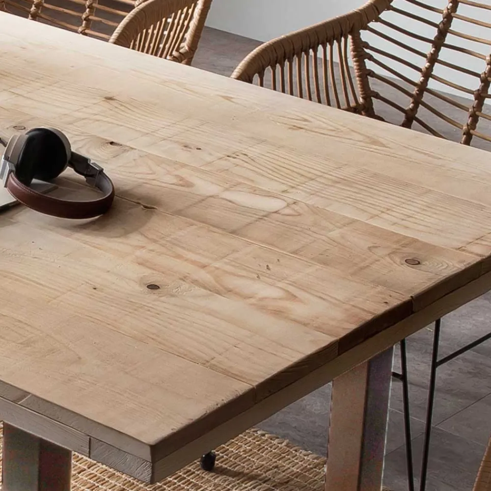 Wohnen Naturholzmöbel|Massivholzmöbel*Recyclingholz Tisch aus Fichte - Notana