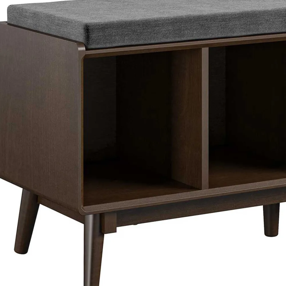 Wohnen Schuhschränke|Garderobenbänke*Regal Bank mit vier Fächern - Despelin