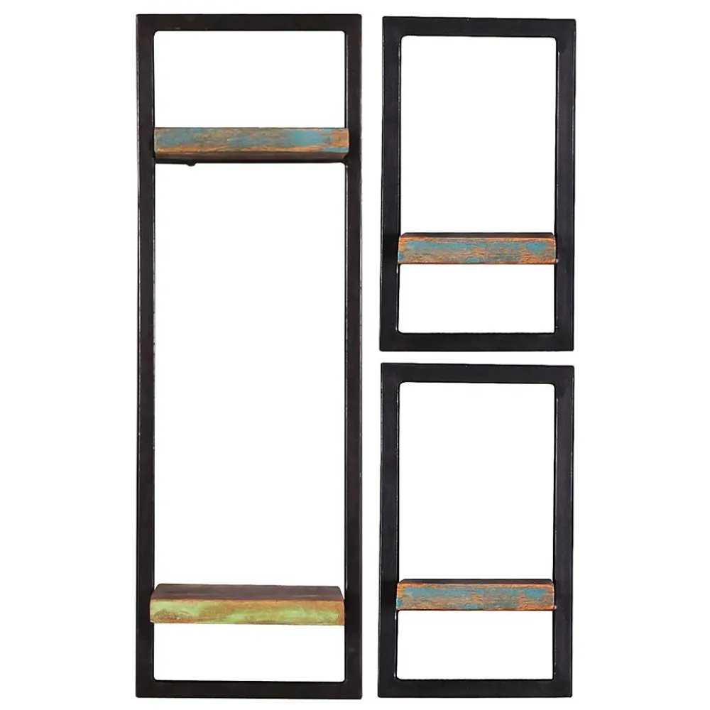 Wohnen Esszimmerregale|Regale*Regal Kombi im Shabby Chic Stil - Jamaica (dreiteilig)