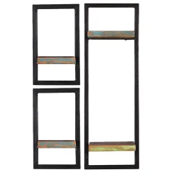 Wohnen Esszimmerregale|Regale*Regal Kombi im Shabby Chic Stil - Jamaica (dreiteilig)