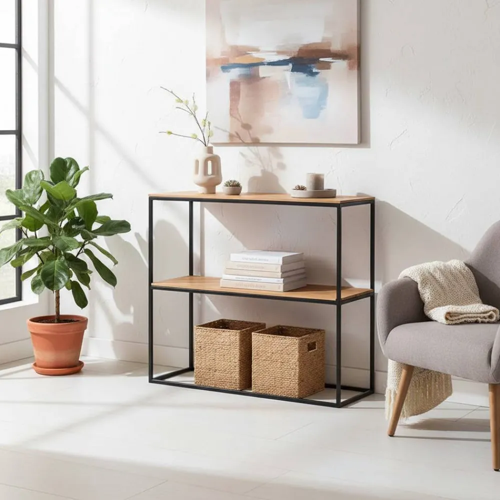 Wohnen Telefontische*Regal Konsolentisch in 100x90x35 - Castro