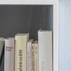 Wohnen Regal mit 9 Fächern offen in Weiß Claas 108 x 104 cm