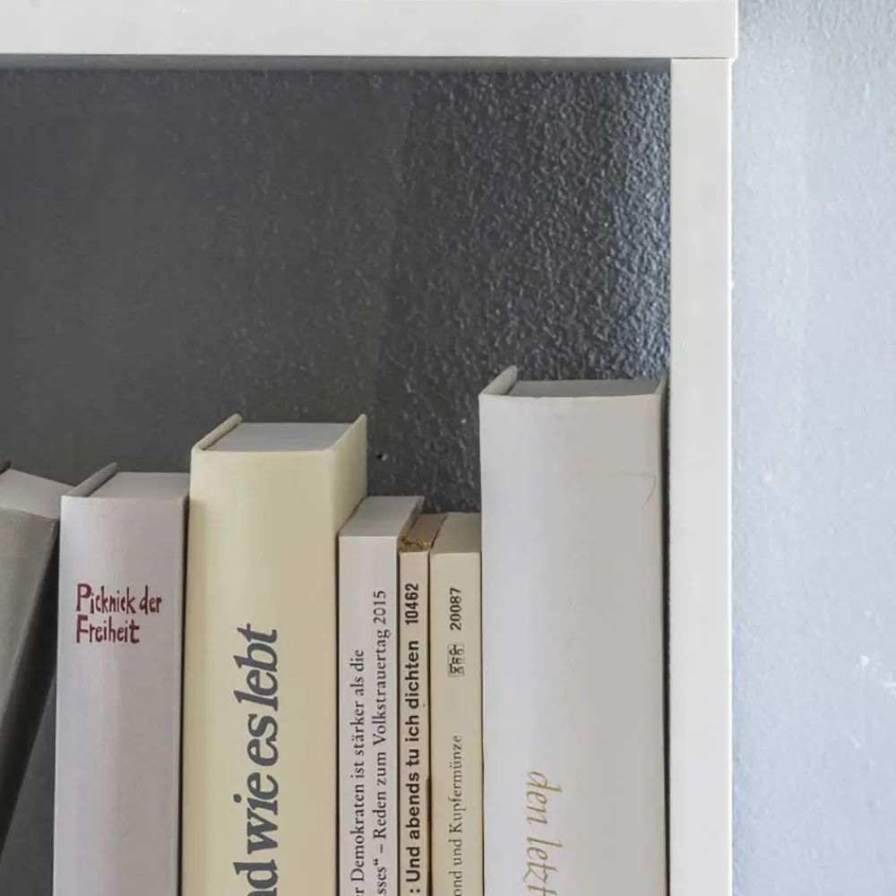 Wohnen Regal mit 9 Fächern offen in Weiß Claas 108 x 104 cm