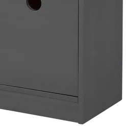 Kinder Wohnen Regal mit 4 Fächern und 4 Boxen - Buleta