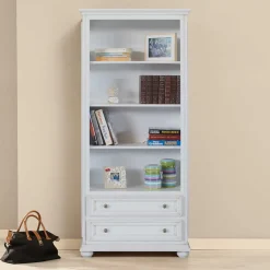 Wohnen Regal mit zwei Schubladen und fünf Fächern - Vicina