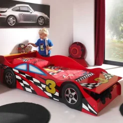 Wohnen Kindermöbel|Kinderbetten*Rennautobett Streeter in Rot