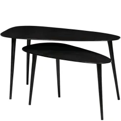 Wohnen Retro Alutische mit 3-Fußgestell - Crimas (zweiteilig)