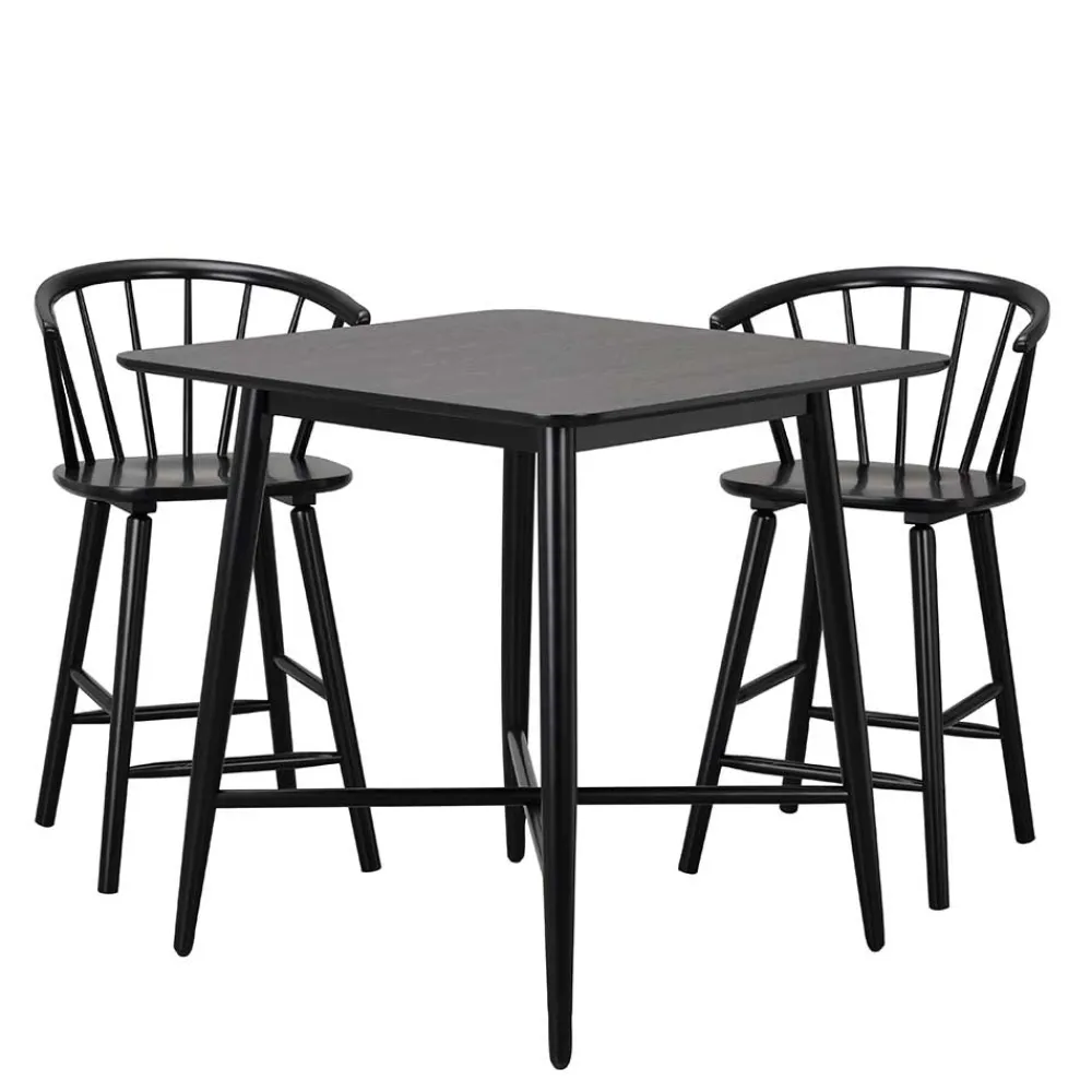 Wohnen Küchen-Essgruppen|Essgruppen*Retro Bartisch & Barstühle - Mectilda (dreiteilig)