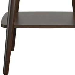 Wohnen Tische|Braune Möbel*Retro Beistelltisch in Walnuss Optik - Despelin