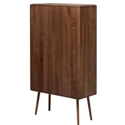Wohnen Esszimmerschränke|Highboards*Retro Chic Highboard aus Nussbaum - Rivossa
