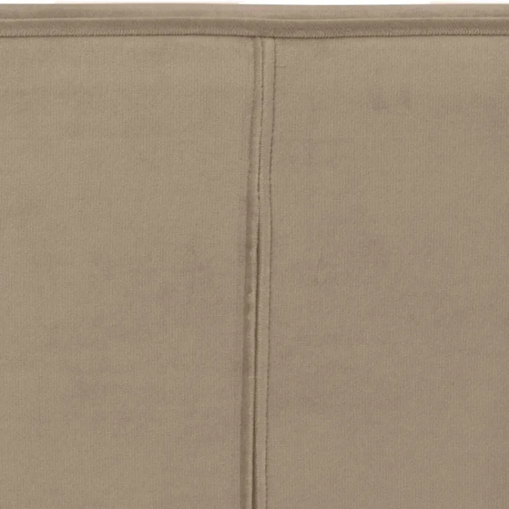 Wohnen Retro Couch in Khaki Samtstoff - Griffina