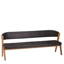 Wohnen Retro Möbel|Küchenbänke*Retro Design Esstischbank mit Rückenlehne - Ovenciana