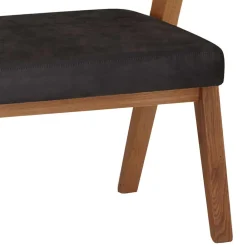 Wohnen Retro Möbel|Küchenbänke*Retro Design Esstischbank mit Rückenlehne - Ovenciana