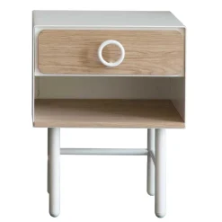 Wohnen Retro Design Kommode in Weiß Eiche - Sumatra