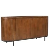 Wohnen Sideboards*Retro Design Sideboard aus Mangoholz - Galadira