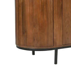 Wohnen Sideboards*Retro Design Sideboard aus Mangoholz - Galadira