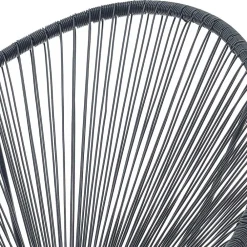 Wohnen Retro Loungestühle für Garten in Schwarz - Vicados (2er Set)