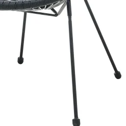 Wohnen Retro Loungestühle für Garten in Schwarz - Vicados (2er Set)