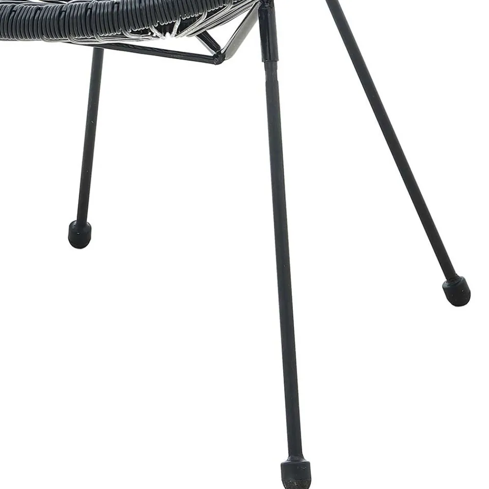 Wohnen Retro Loungestühle für Garten in Schwarz - Vicados (2er Set)