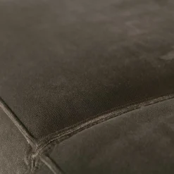 Wohnen Retro Samt Sofa in Dunkelgrün Italiano mit 280cm