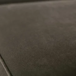 Wohnen Retro Samt Sofa in Dunkelgrün Italiano mit 280cm