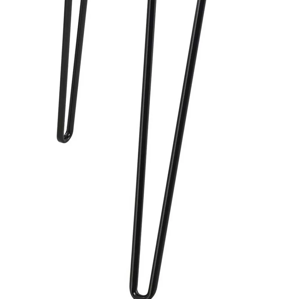 Wohnen Bürotische*Retro Schreibtisch in Walnuss Optik & Schwarz - Filumenta