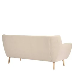 Wohnen Retro Möbel|Sofas*Retro Style Sofa in Beige mit Natur - Paulo