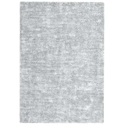 Wohnen Teppiche*Retro Teppich in Hellgrau und Silbergrau - Methana