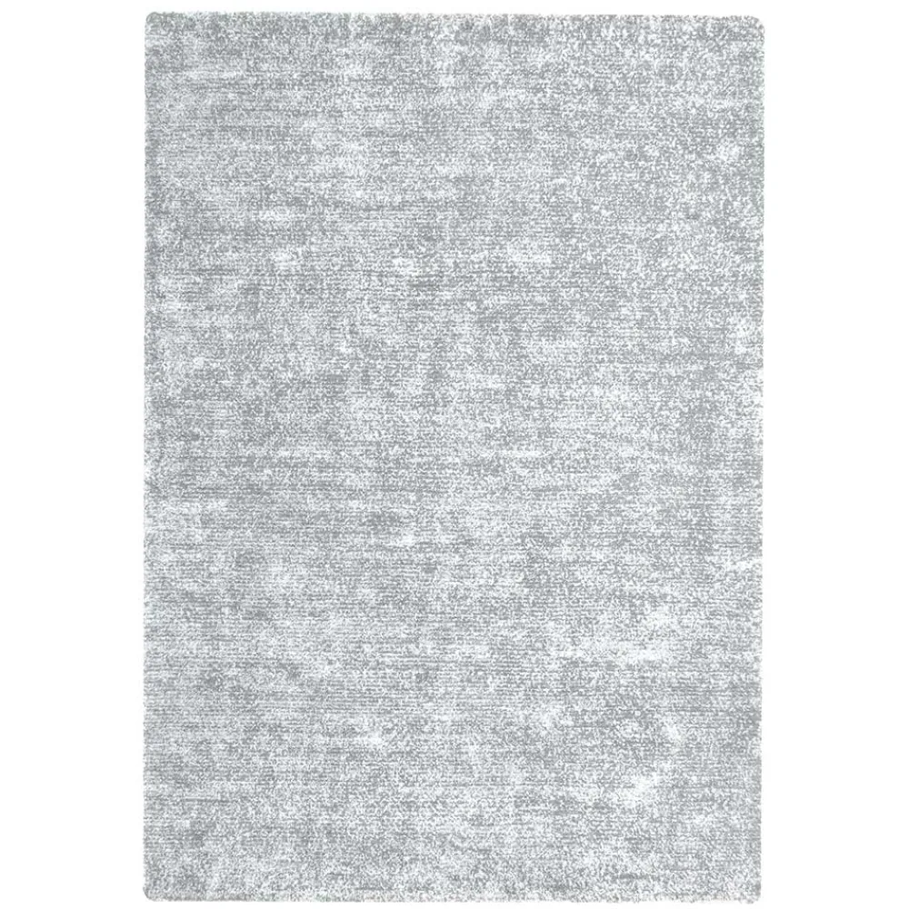Wohnen Teppiche*Retro Teppich in Hellgrau und Silbergrau - Methana
