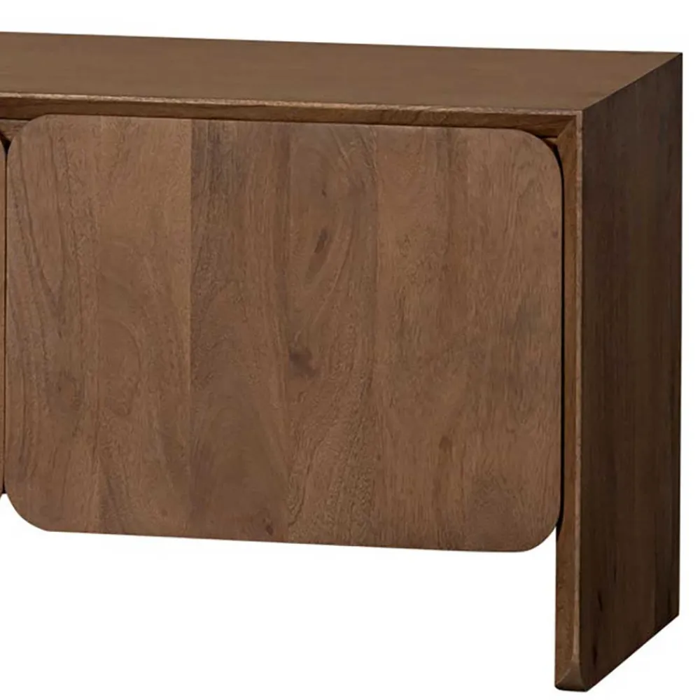 Wohnen Sideboards & Kommoden|Tv & Hifi-Möbel*Retro TV Kommode aus Mangobaum Massivholz - Ambros