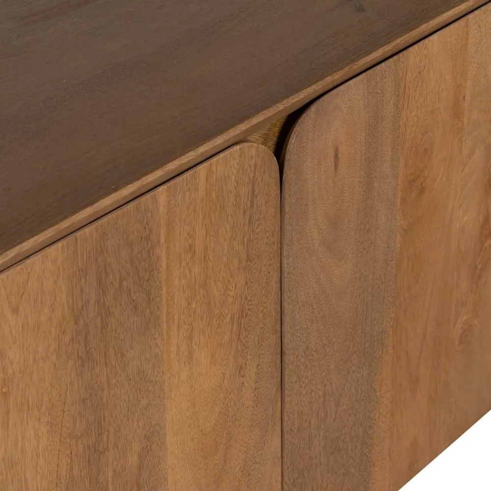 Wohnen Sideboards & Kommoden|Tv & Hifi-Möbel*Retro TV Kommode aus Mangobaum Massivholz - Ambros