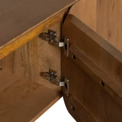 Wohnen Sideboards & Kommoden|Tv & Hifi-Möbel*Retro TV Kommode aus Mangobaum Massivholz - Ambros