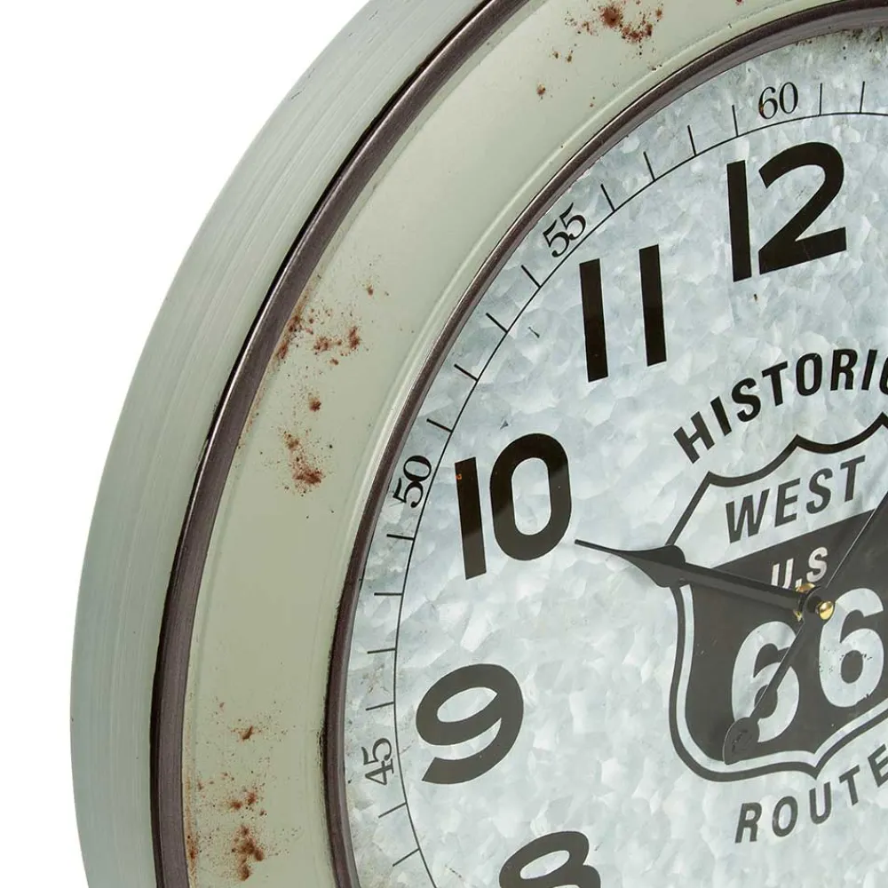 Wohnen Retro Wanduhr - Route 66 Design - Ruhnau