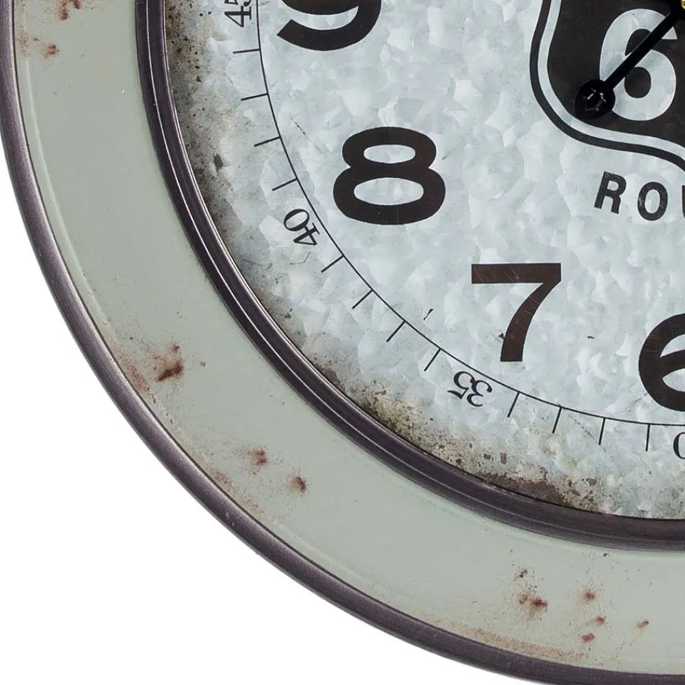 Wohnen Retro Wanduhr - Route 66 Design - Ruhnau