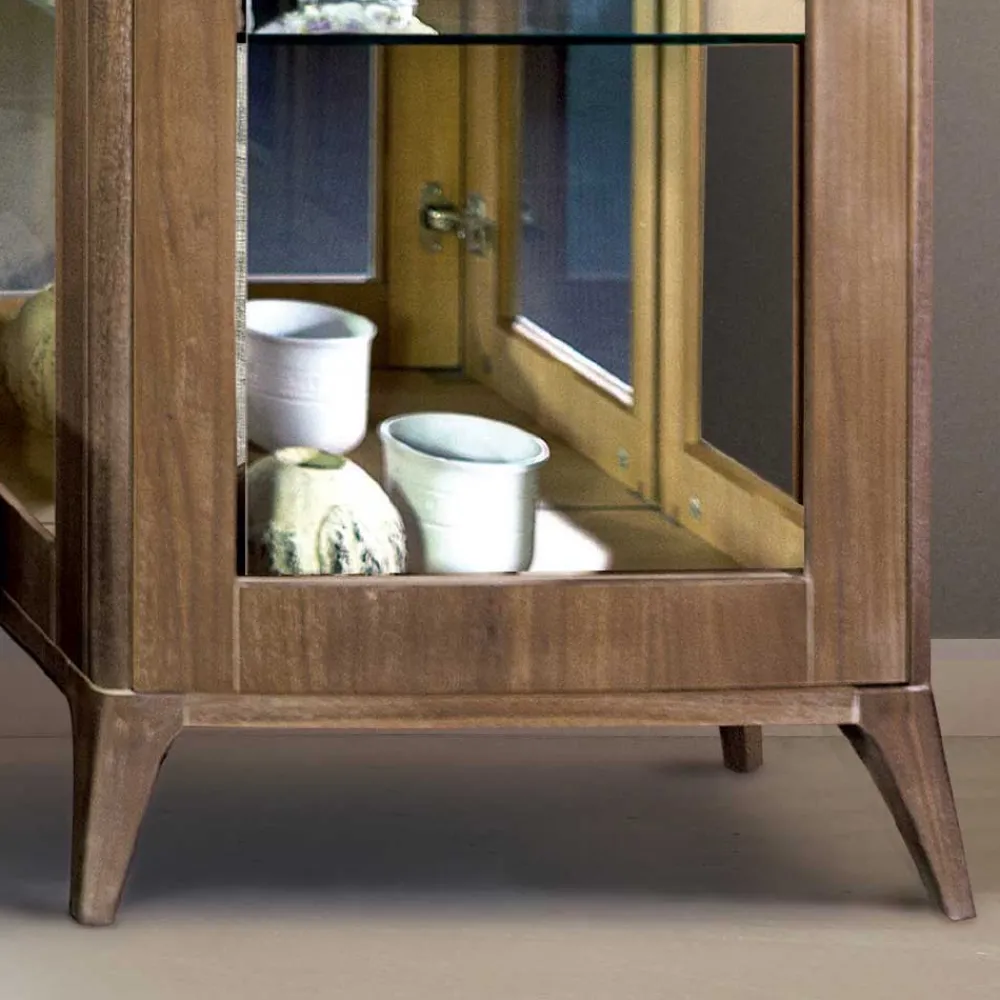 Wohnen Wohnwände|Wohnwand*Retro Wohnwandd in Nussbaum - Gralaz (dreiteilig)