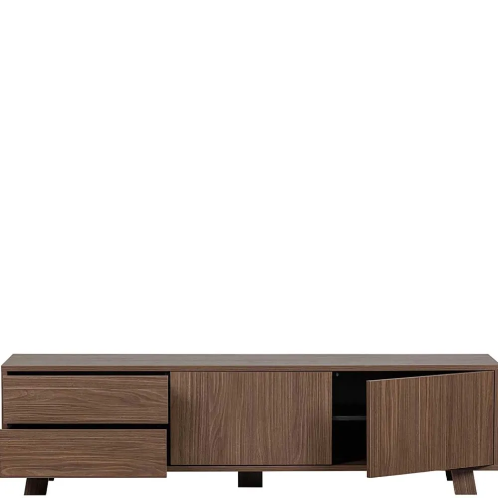 Wohnen Braune Möbel|Retro Möbel*Retrodesign TV Board in Walnuss - Acaso