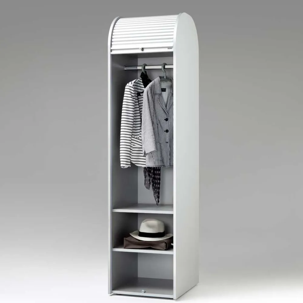 Wohnen Rolladen Kleiderschrank Tacarigua in Weiß