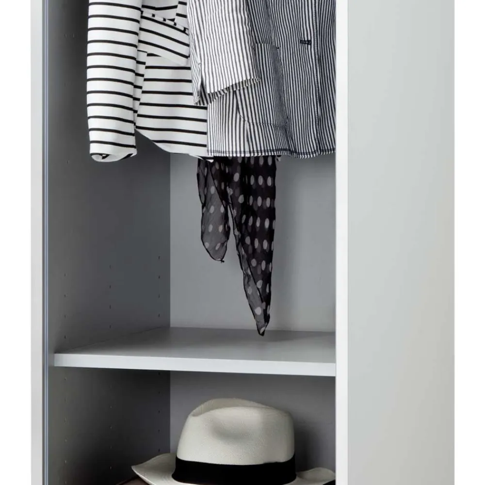 Wohnen Rolladen Kleiderschrank Tacarigua in Weiß