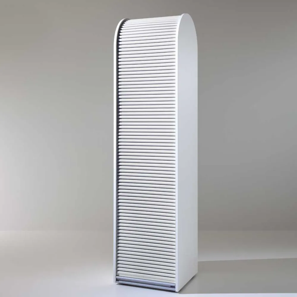 Wohnen Rolladen Kleiderschrank Tacarigua in Weiß