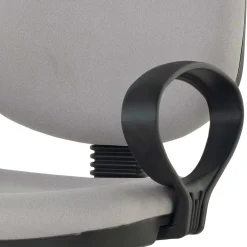Wohnen Rollbarer Computerstuhl in Grau & Schwarz - Gilverny