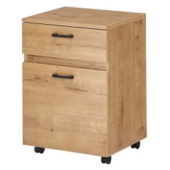 Wohnen Rollcontainer in Holzoptik Wildeiche - Caprera