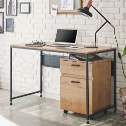 Wohnen Rollcontainer in Holzoptik Wildeiche - Caprera