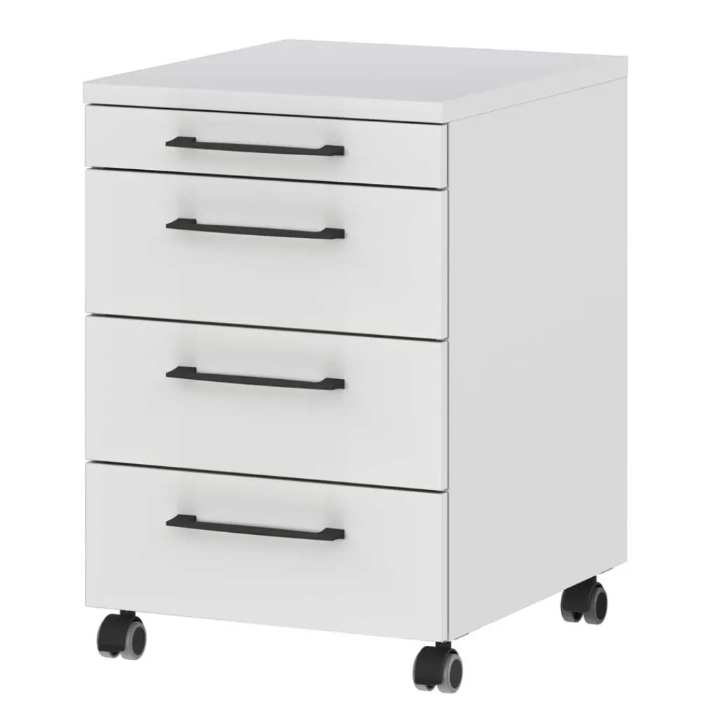 Wohnen Rollcontainer in Lichtgrau - Halcoms