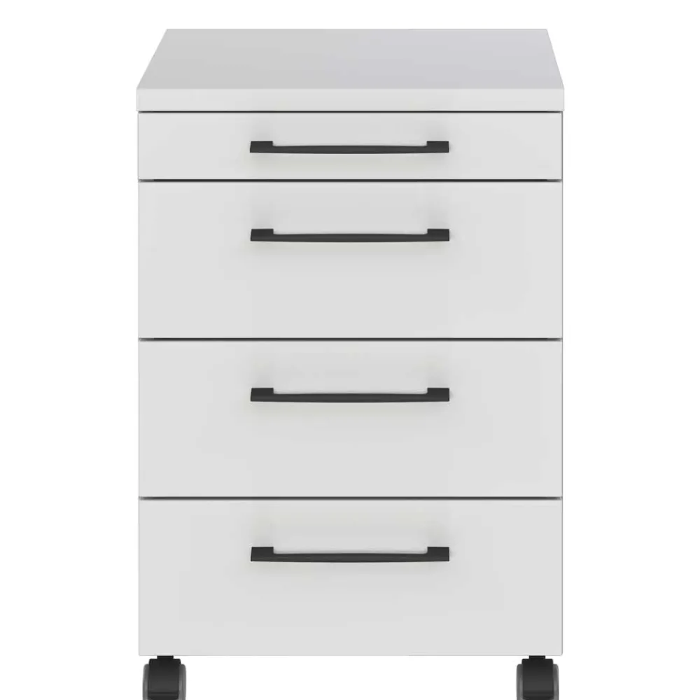 Wohnen Rollcontainer in Lichtgrau - Halcoms