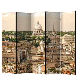 Wohnen Wohnzimmer-Regale*Rom Fotomotiv Paravent Stadt & Petersdom - Penanza