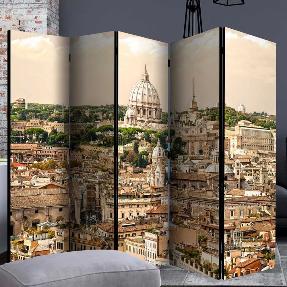 Wohnen Wohnzimmer-Regale*Rom Fotomotiv Paravent Stadt & Petersdom - Penanza