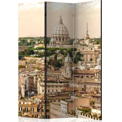 Wohnen Wohnzimmer-Regale*Rom Fotomotiv Paravent Stadt & Petersdom - Penanza
